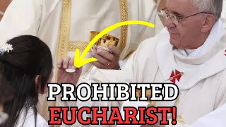 FROM TODAY THE EUCHARIST MUST NO LONGER BE RECEIVED IN THIS WAY [upl. by Odnala765]