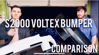 Honda S2000 Voltex Rep Front Bumper Review amp Comparison Shine VS Group A Motoring gramotoring [upl. by Telford]