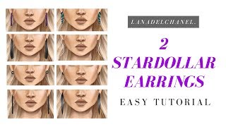 2 STARDOLLAR EARRINGS  Get the Look for Less  LanaDelChanel [upl. by Varhol]