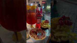 Tasting the food and drinks in Vatican City Italy🇮🇹 shorts [upl. by Cyd277]