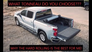 Why I Chose the Hard Rolling Tonneau Cover by REV or BAK  Value and Function is There 2021 Sierra [upl. by Yaresed]