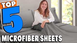 Best Microfiber Sheets Reviews 2024  Best Budget Microfiber Sheets Buying Guide [upl. by Tabor]