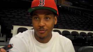 Carmelo Anthony on Kobe Bryant [upl. by Aracahs]