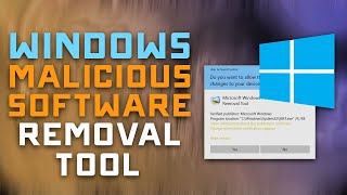 How to use Windows Malicious Software Removal Tool  2022 Tutorial [upl. by Binnie890]