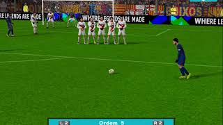 PES 2018 PS2 Lionel Messi Free Kick Goal vs Alaves Similar [upl. by Seroka270]