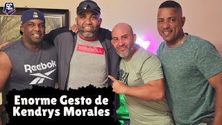 Kendrys Morales DERROCHÓ HUMILDAD en especial visita [upl. by Seyah747]