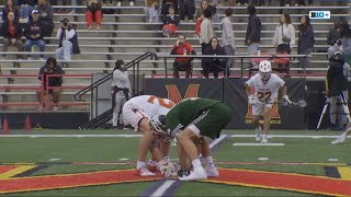 Maryland vs Loyola  Faceoff Highlights  Mens College Lacrosse  21024 [upl. by Annairoc]