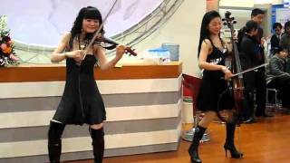 Electric Violin performance  China [upl. by Sotnas]