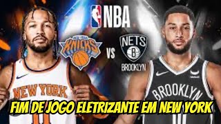 KNICKS VS NETS  SEMANA DA RIVALIDADE NBA [upl. by Sally]