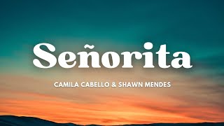 Señorita lyrics  Camila Cabello Shawn Mendes [upl. by Nagirrek608]