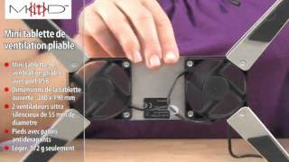 MINI TABLETTE DE VENTILATION PLIABLE [upl. by Brufsky]