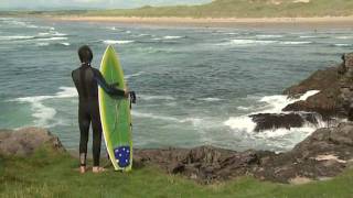 Surfing in Bundoran [upl. by Fendig]