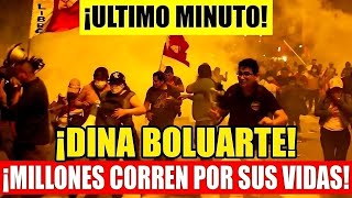 EN VIVO MARCHA DE LIMA SE SALE DE CONTROL POR RENUNCIA DE LA ASESIN4 DINA BOLUARTE ¡ULTIMO MINUTO [upl. by Margit711]