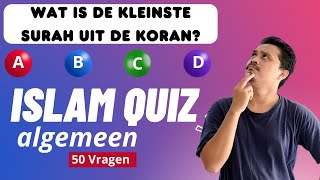 Islam Quiz Algemeen 50 vragen deel 1 [upl. by Winshell]