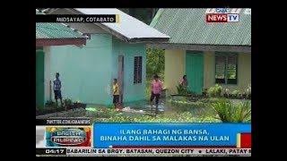 BP Ilang bahagi ng bansa binaha dahil sa malakas na ulan [upl. by Ennis]