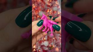 ASMR ADVENT DAY 3 asmr mystery unboxing series 🫶🦄 asmr unboxing shorts [upl. by Joash594]