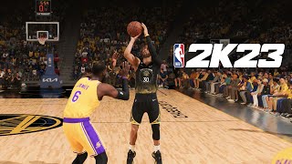 They Meet Again  Warriors vs Lakers NBA 2K23  2023 NBA 2K23 Playoffs Simulation [upl. by Wilt690]