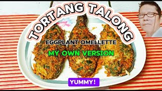 Easy Tortang Talong Recipe – Filipino Eggplant Omelette Guide  kaorlytv eggplantomelette [upl. by Yelrahc]