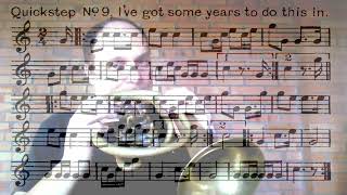 Bugle Calls on Trumpet  QuickSteps 09  IVE GOT SOME YEARS TO DO THIS IN [upl. by Elinad]