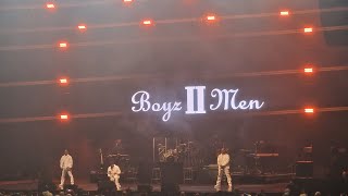 On Bended Knee Boyz 2 Men Live at Wembley Arena 20042024 [upl. by Akili]