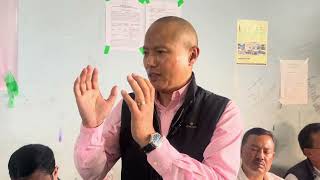 Speech Qr Alfred KạnNgam Arthur at LAMDING HR SEC SCHOOL WANGJING LAMDING [upl. by Yhcir]