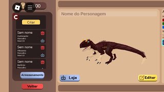 PrehistoriaRoblox Alossauros a solta [upl. by Asylla]