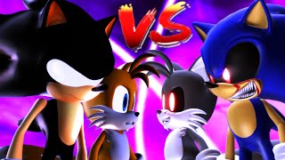 Dark Sonic VS SonicEXE  The Movie Animation ソニック v ソニック [upl. by Oigres]