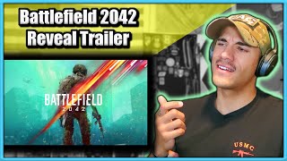 US Marine reacts to Battlefield 2042 Reveal Trailer [upl. by Mushro906]