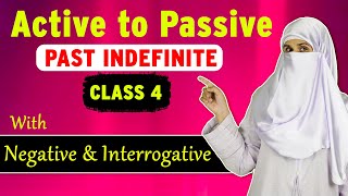 Mastering the Past Indefinite Passive Voice Simple Explanation with Examples  Saba Ashraf [upl. by Anairam]