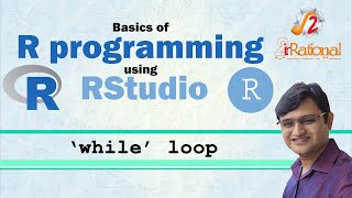 8  WHILE LOOP  Basic R programming with RStudio [upl. by Beaver]