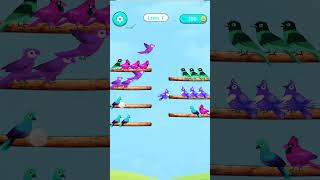 Bird shot color puzzle Trailer birds gamingtrendingsonglove birdsortcolor viral [upl. by Glynis592]