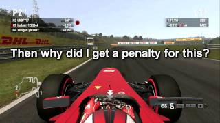 Why I hate starting in first F1 2011 [upl. by Ennaxor]