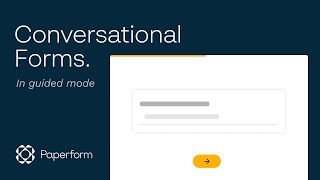 Create Conversational Forms with Paperform Typeform Alternative [upl. by Schwenk456]