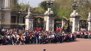 Scipio Grenadiers slow march Changing the Guard at Buckingham Palace April 19 2019 [upl. by Huai40]