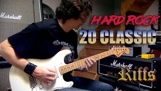 20 Classic Hard Rock Riffs [upl. by Anial268]