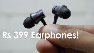 Mi Basic Budget Earphones For Rs 399 Review [upl. by Eneri]