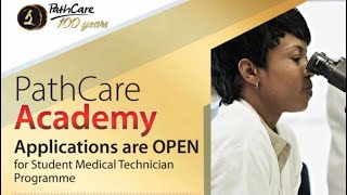 Pathcare Medical Technician Learnership now open  Application process  Requirements [upl. by Arada]