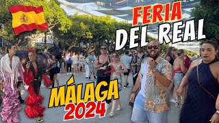 LOS MEJORES 30 MINUTOS DESCUBRIENDO LA FERIA DEL REAL MÁLAGA SPAIN IMMERSIVE EXPERIENCE [upl. by Fleck]