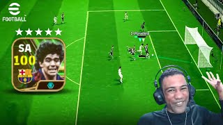 MARADONA 100 GRATIS Fazendo HUMILHOU KITOU eu POSSO PROVAR no eFootball 2024 Mobile [upl. by Kuehnel]