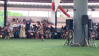 Jr Men’s Grass  Saddle Lake Powwow 2024 Sunday Afternoon Second Song [upl. by Dorelle]