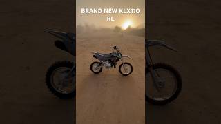 Is the 2024 klx 110 RL the best new pit bike 2024 kawasaki klx110 pitbike dirtbike 110 [upl. by Adnaval930]