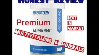 honest review myprotein alpha men multivitamin amp minerals supplement [upl. by Dalt]