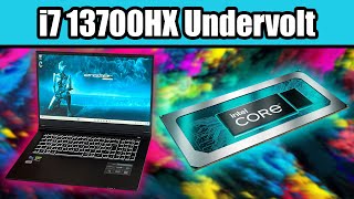 Undervolt your Laptop i7 13700HX for more FPS [upl. by Heda]