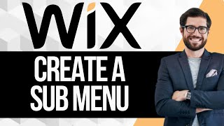 How to Create Sub Menu in Wix [upl. by Bartel]