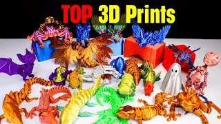 Top 26 Articulated 3D Printing October Recap 2022 [upl. by Zoara]