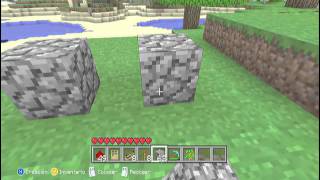 MineCraft Xbox360  Tutorial Mecanismos 4 Segunda parte [upl. by Siubhan]