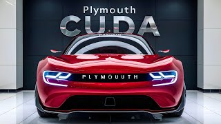 The PLYMOUTH Is Back In 2025 PLYMOUTH CUDA 2025 Model Officially Revealedquot [upl. by Mcginnis354]