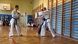 Aleksander W egzamin na czerwony pas Taekwondo III [upl. by Lochner]