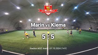 Marinovi Sokoli vs Klemini Orlovi  55  Balon MOC Arena  07102024 [upl. by Eldnik808]