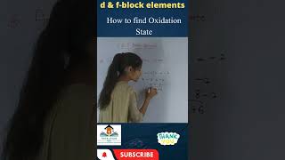 How to find Oxidation state Oxidation state of transition elements shorts [upl. by Mandy]